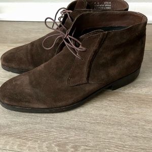 Chocolate Brown Suede Chukka